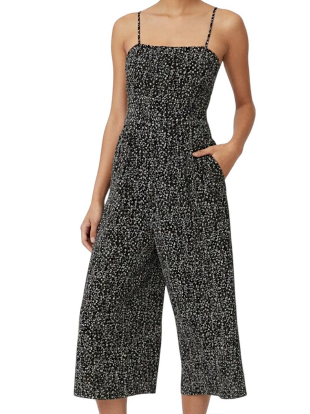 Anthropologie Hutch Stassi Black and White Jumpsuit Women's Size 10